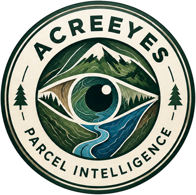 AcreEyes parcel intelligence seal